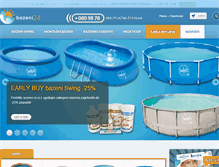 Tablet Screenshot of bazeni24.com
